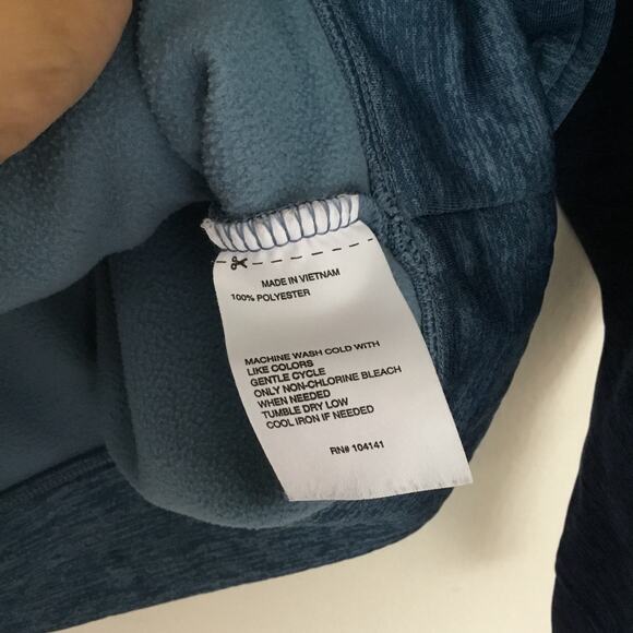 Dick's Sporting DSG Mens Sz L Half Zip Fleece Lightweight Hoodie Jacket Sweater - Picture 4 of 6